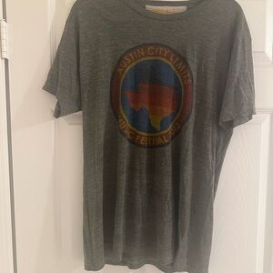 Aviator Nation Gray Texas Graphic Tee